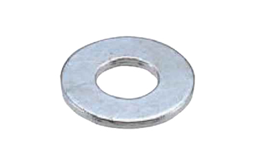 鉄 丸形平座金 (3価メッキ・その他フルサイズ)(FFW)(SPCC材・S45C材)